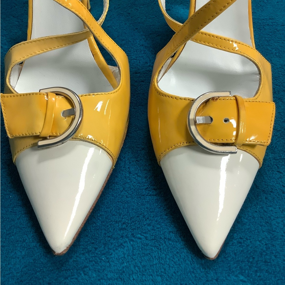 GERMANO ZAMA Patent Leather Vintage Shoes 6.5/7